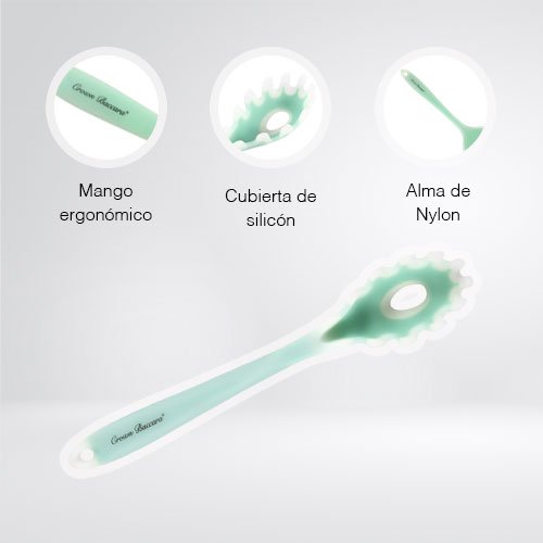 CUCHARA PARA ESPAGUETTI DE SILICON NYLON 1 PIEZA - Imagen 2