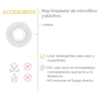 Repuesto de Mopa de Microfibra STMOPSET | Pack de 2 Piezas - Imagen 2