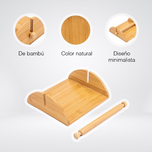 SERVILLETERO DE BAMBU - Imagen 2