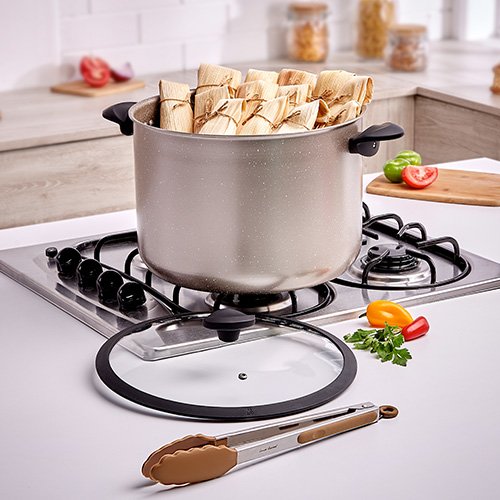 OLLA VAPORERA DE ALUMINIO DE 15 LT - Imagen 6