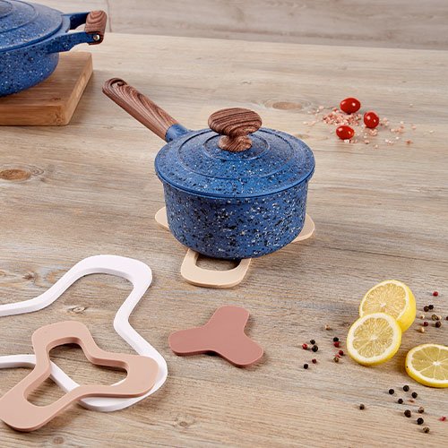 SET DE 4 PORTACALIENTES DE SILICON - Imagen 6