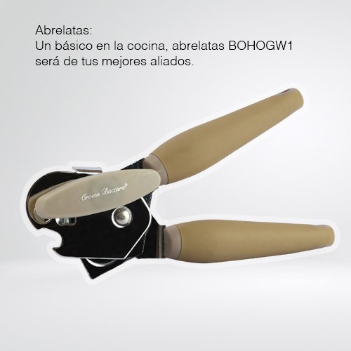 ABRELATAS Y DESTAPADOR DE ACERO INOXIDABLE - Imagen 3