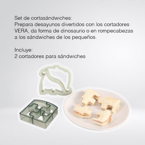 SET DE 2 CORTA SANDWICHES - Imagen 3