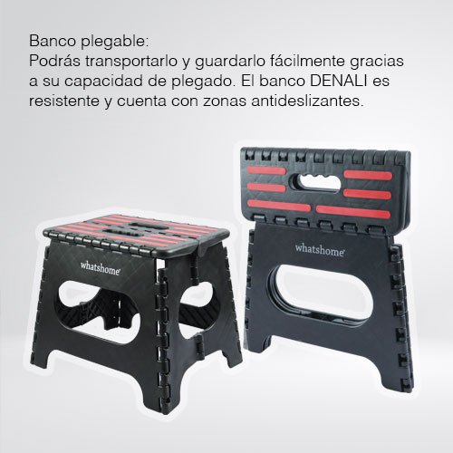 BANCO PLEGABLE CON SUPERFICIE ANTEIDESLIZANTE - Imagen 3