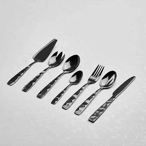 CUBIERTOS NEGROS PARA 6 PERSONAS - Imagen 6