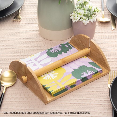 SERVILLETERO DE BAMBU - Imagen 6