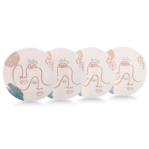 SET DE 4 ENSALADEROS PORCELANA CALIDAD PREMIUM