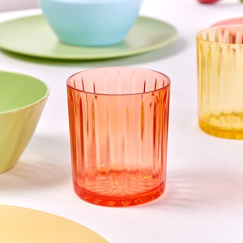 SET DE 4 VASOS DE ACRILICO DE COLORES - Imagen 6