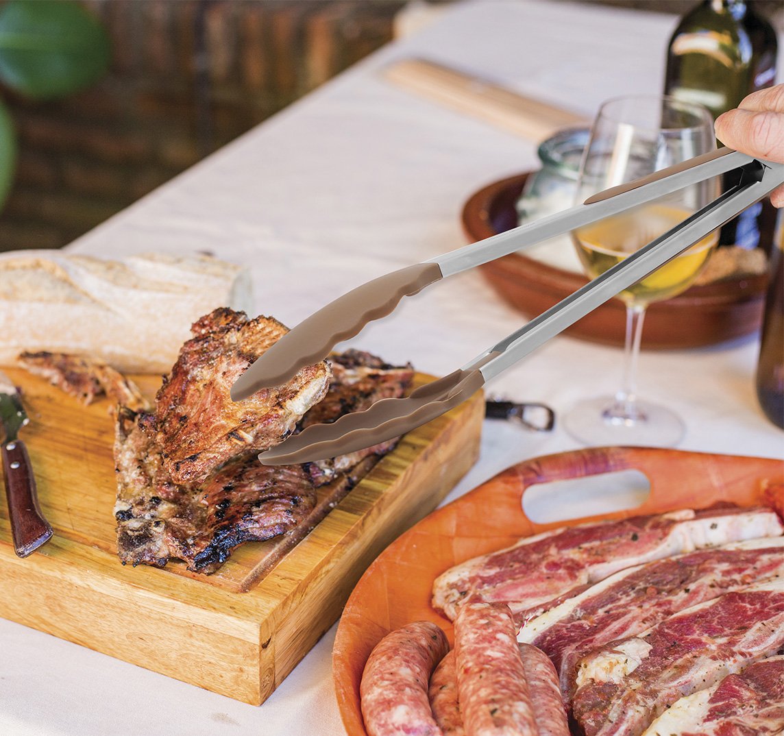 PINZAS DE ACERO INOXIDABLE Y SILICON - Imagen 4