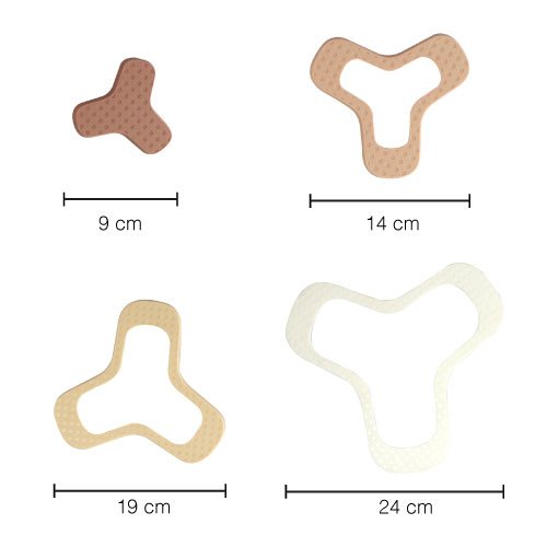 SET DE 4 PORTACALIENTES DE SILICON - Imagen 4