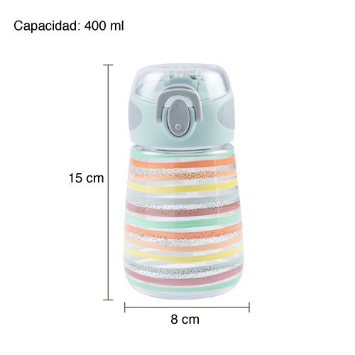 Botella Infantil de Tritán 400ml | Antiderrames y Libre de BPA - Imagen 4