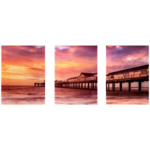 JUEGO DE 3 CUADROS DE ACRILICO DE 50 70 CM CU