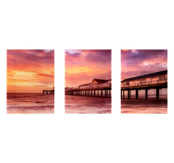 JUEGO DE 3 CUADROS DE ACRILICO DE 50 70 CM CU