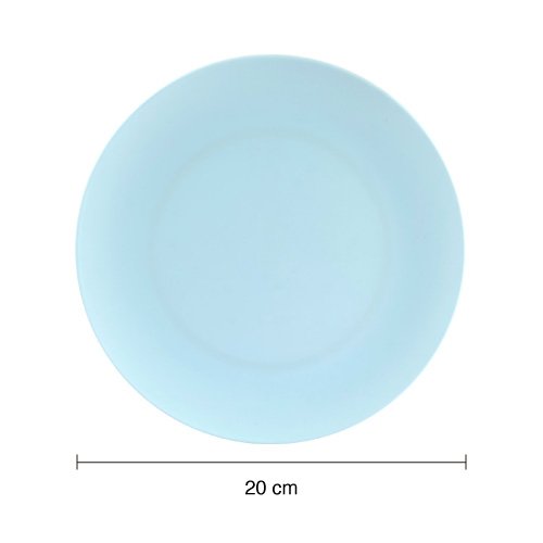 SET DE 4 PLATOS ENSALADEROS DE MELAMINA DE COLORES - Imagen 4