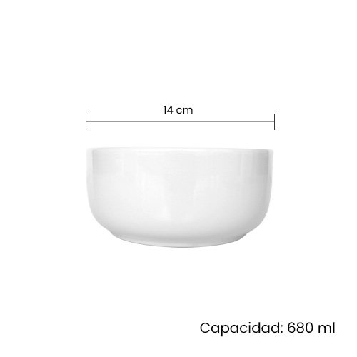 JUEGO DE 4 TAZONES DE PORCELANA PREMIUM PARA HORECA - Imagen 4