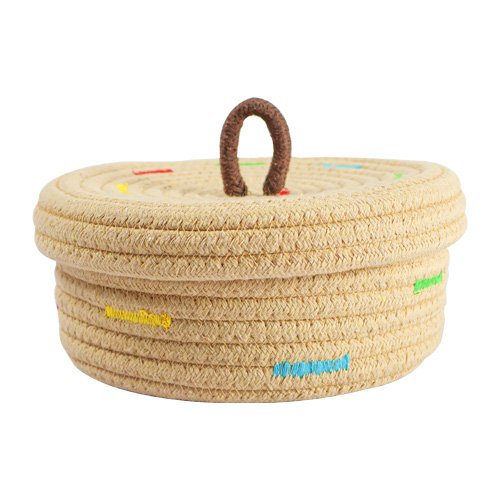 TORTILLERO DE CUERDA CON TAPA