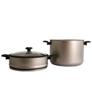 OLLA VAPORERA DE ALUMINIO DE 15 LT