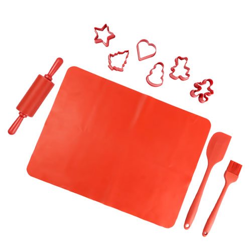 JUEGO DE UTENSILIOS DE SILICON PARA REPOSTERIA