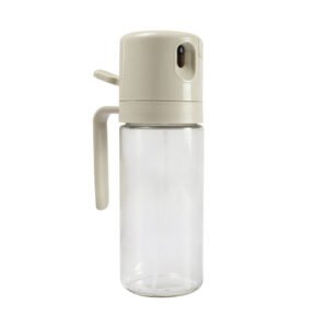 ACEITERA DE VIDRIO CON DISPENSADOR EN CHORRO Y SPRAY