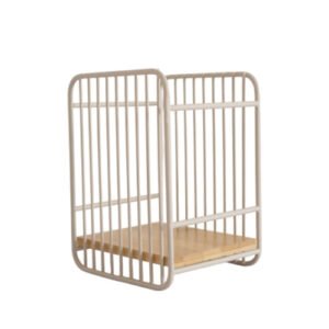 PORTACUBIERTOS DE ACERO Y BAMBU