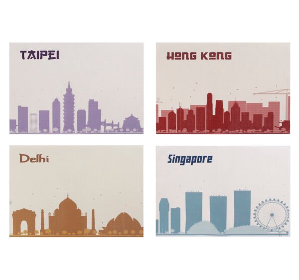 MANTELES INDIVIDUALES DE VINYL PARA 4 PERSONAS