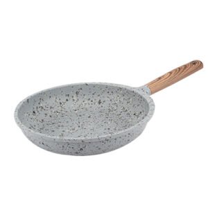 SARTEN DE 28 CM DE ALUMINIO FUNDIDO VOLCANO ROCK GRIS