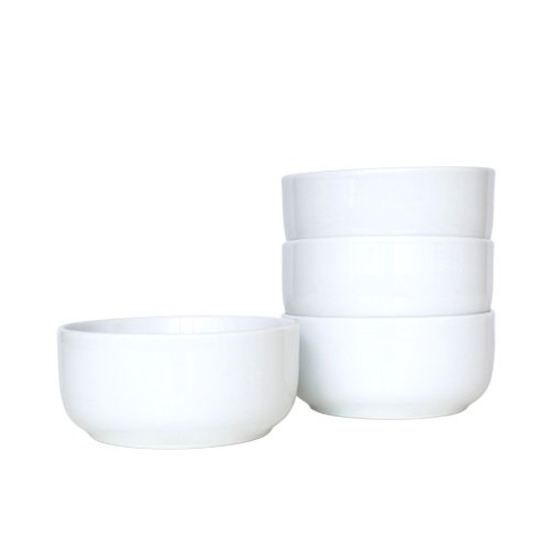 JUEGO DE 4 TAZONES DE PORCELANA PREMIUM PARA HORECA