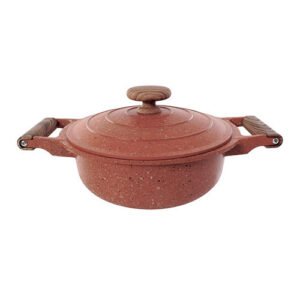 ARROCERA DE 3.6 LCON TAPA DE ALUMINIO FUNDIDO VOLCANO ROCK NARANJA