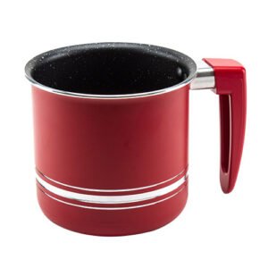 POCILLO DE ALUMINIO ROJO DE 1.3 L