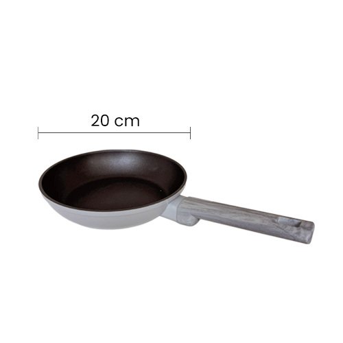 SARTÉN DE 20 CM DE ALUMINIO FORJADO COLOR GRIS - Imagen 5