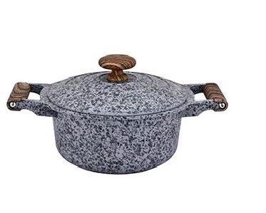 Cacerola de 4.3 L con tapa de aluminio fundido Volcano Rock